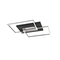 Plafón LED Panama S, roble negro precio