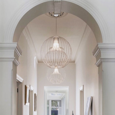 Modo Luce Icaro Ball colgante, blanco, Ø 50 cm