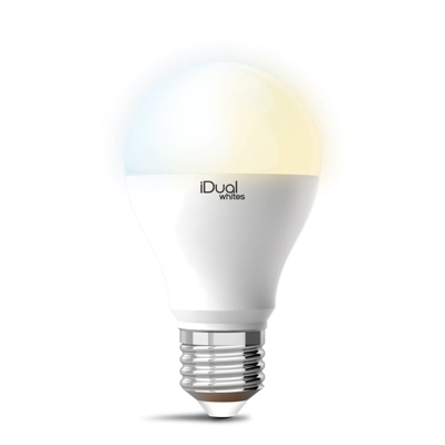 iDual Whites bombilla LED E27 A60 10W tunableWhite