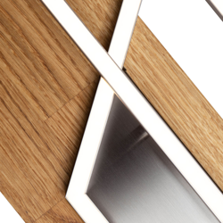 Plafón LED Panamá XL, roble natural precio