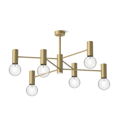 Modo Luce Chandelier plafón 13 luces 107cm oro