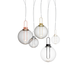 Modo Luce Orb lámpara colgante LED, cobre, Ø 40 cm características