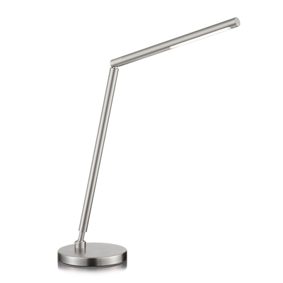 Lámpara mesa LED Dina-T níquel mate control gestos