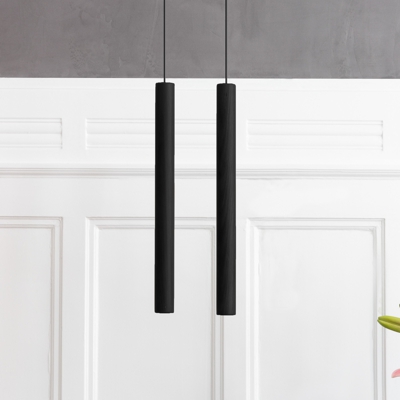 UMAGE Chimes Tall lámpara colgante LED roble negro