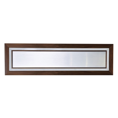 HerzBlut Otto O plafón rectángulo nogal