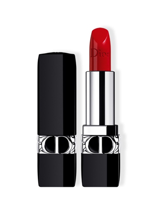 Dior - Barra De Labios Recargable Color Couture - 4 acabados: Satinado, Mate, Metalizado Y Aterciopelado - Tratamiento Floral - Confort Y Larga Duración