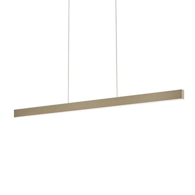 Lámpara colgante LED Linda-92 bronce 2.200-3.000 K