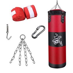 HONGXUNJIE Saco de Boxeo,Bolso Pesado De Boxeo Duradero,Cadena de Acero de Cuatro Puntos,Saco de Arena Gancho,para Boxeo Entrenamiento de Boxeo Fitnes características