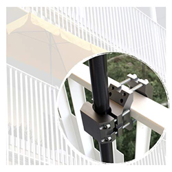 Soporte para sombrilla KD-TECH para barandilla de balcón (antracita) precio