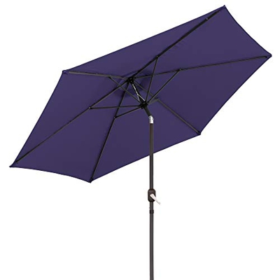 Parasol sombrilla Azul de Aluminio clásico de 300 cm - LOLAhome