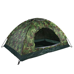 VGEBY1 Tienda de campaña, Refugio al Aire Libre Camuflaje 40 + Protección UV Tienda Impermeable para 2 Personas para Acampar Senderismo características