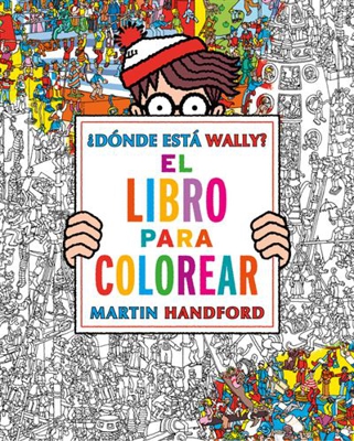 ¿Dónde está Wally? Libro para colorear