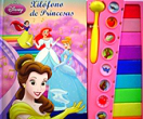 Xilófono Princesas. 11 botones características