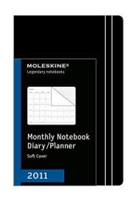 Moleskine agenda 2011 Monthly Notebook