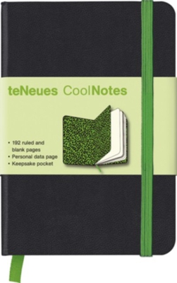 Libreta coolnotes small black leopard green