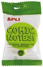 Notas adhesivas Apli cómic 70x70