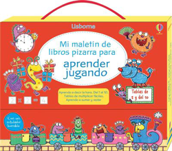 Mi maletin de libros pizarra para aprender jugando en oferta