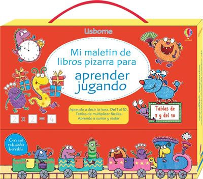 Mi maletin de libros pizarra para aprender jugando