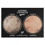 Set de 2 notas adhesivas Amores cósmicos Venus y Marte características