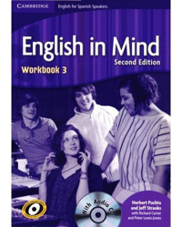 English in Mind for Spanish Speakers: Workbook 3 (Libro + CD) en oferta