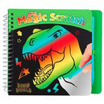 Cuaderno Mini Magic Scratch Dino World para rascar características
