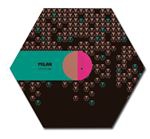 Milan Caja hexagonal Copper verde