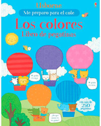 Libro de pegatinas: Los colores precio