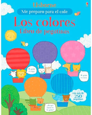Libro de pegatinas: Los colores