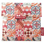 Bolsa porta snack Rolleat Snack'n'Go Patchwork Naranja características