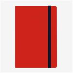 Libreta Legami My notebook Medium Cuadriculada Pequeño Rojo características