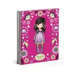 Libreta Gorjuss A4 Cuadriculada 120 hojas - You brought me love