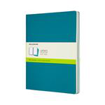 Set 3 cuadernos Moleskine Cahier Journals XL liso azul enérgico características