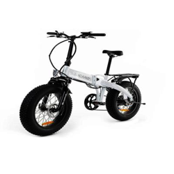 Bicicleta eléctrica Monster 20 HB blanca en oferta