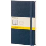 Cuaderno Moleskine Classic L Cuadrícula Azul Zafiro características