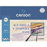 Mini Pack 6 Hojas Acuarela y témpera Canson Guarro - A4 Basik precio