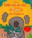Este no es mi zoo. Libro de pegatinas