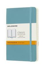 Libreta Moleskine Ruled Notebook Pocket Azul Arrecife Pautado en oferta