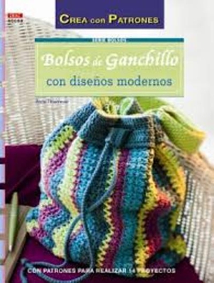 Bolsos de ganchillo con diseños moderno