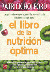 El libro de la nutrición óptima características