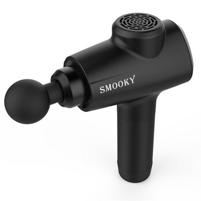 Pistola de masaje eléctrica de relajación muscular Smooky R6 55DB 70HZ PU negro