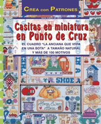 Serie punto de cruz nº 4. casitas e precio