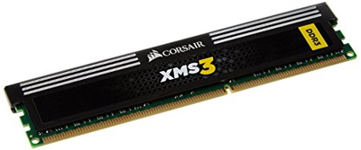 Corsair PC3-10600 (DDR3-1333) 4GB DIMM 1333 MHz PC3-10600 DDR3 SDRAM Memory (CMX4GX3M1A1333C9)