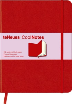 Libreta coolnotes xl blank red red
