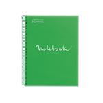 Libreta Miquelrius A4 80 hojas Cuadriculada Emotions Verde en oferta