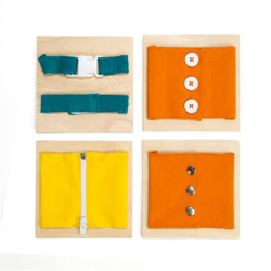 Kit de cierres Montessori características