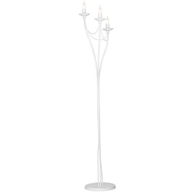 Lámpara de Piso Homemania Lilium Blanco 30x30x164cm