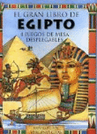 El Gran Libro de Egipto. 4 juegos de mesa desplegables en oferta