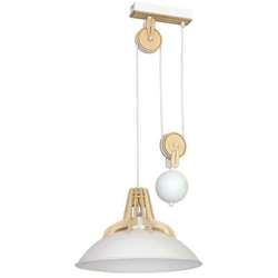 Lámpara de Suspensión Homemania Lilus Blanco 37x37x85cm precio