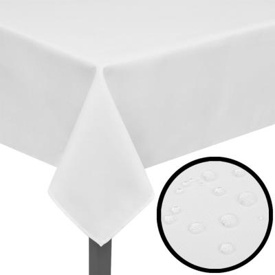 Conjunto de 5 Manteles blancos 170 x 130 cm