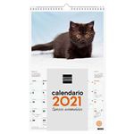 Calendario de pared 2021 Finocam gatitos